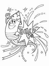 Coloring Pages July Summer 4th Printable Sheets Kids Fourth Mommy Towers Twin Horse Color Mom Baby Print Getcolorings Getdrawings Fireworks sketch template