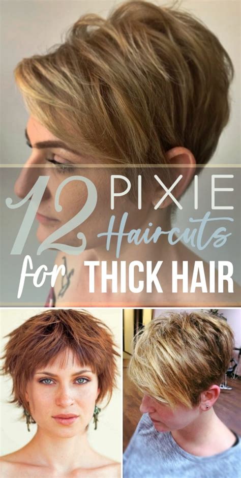 12 Pixie Haircuts For Thick Hair That Youll Love This Season
