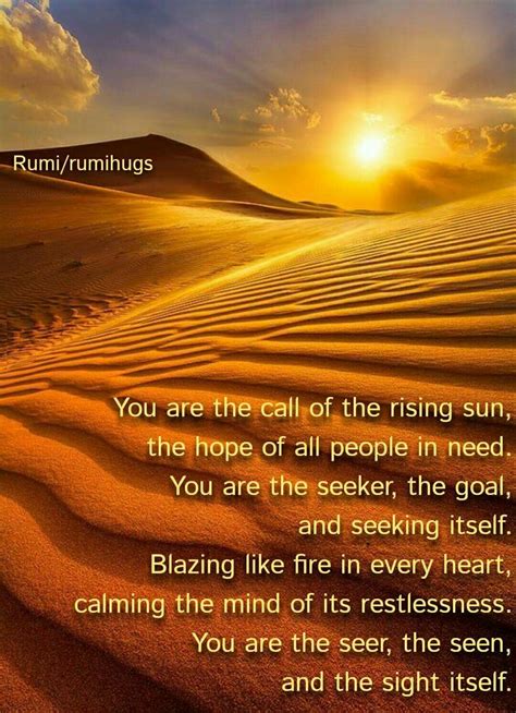 call   rising sun  hope   people      seeker  goal