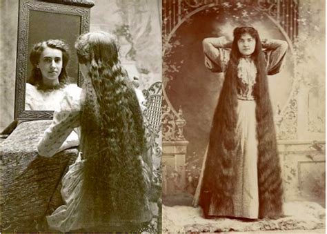 a bewitching compendium of victorians letting their hair