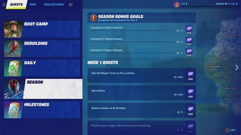 fortnite quests  chapter  season  gamesradar