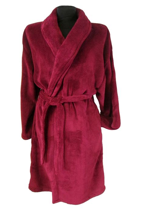 mens luxury dressing gowns fleece bath robes house coat robe belt