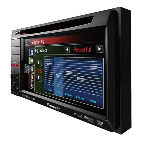 pioneer avh nex multimedia dvd receiver   wvga display apple carplay android auto