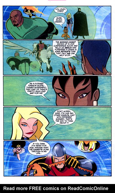 read online justice league unlimited comic issue 9