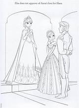 Frozen Elsa Coloring Pages Coronation Template sketch template