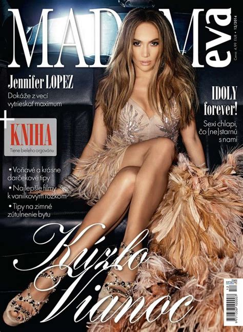 Jennifer Lopez On The Cover Of Madam Eva Magazine