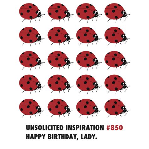 Quiplip Ladybug Birthday Greeting Card From The Unsolicited