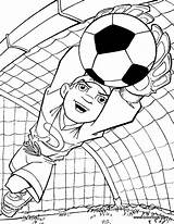 Soccer Coloring Pages Getcolorings sketch template
