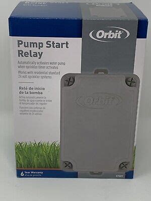 orbit  hp gray pump start relay   sprinkler systems  brand   ebay