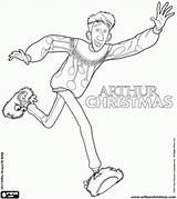 Arthur Christmas Pages Coloring Printable Topcoloringpages Salvo sketch template