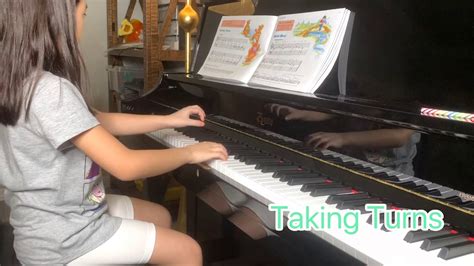 Alfred`s Lesson Book Level B Taking Turns Piano Youtube