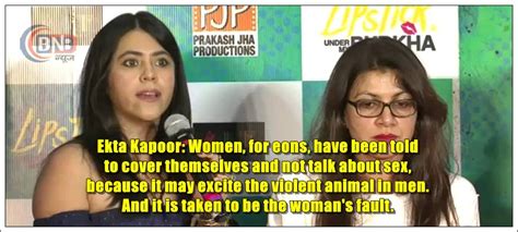 Ekta Kapoor Explains Why Talking About Sex Cannot Be Taboo Yes Even