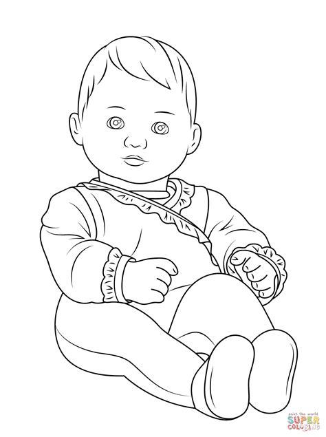 coloring baby pages cute clipartmag sketch coloring page