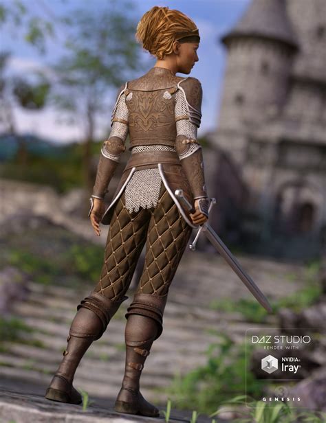 alicia armor outfit for genesis 3 female s daz 3d
