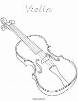 Violin Coloring Pages Clip Print Built California Usa Favorites Login Add Twistynoodle sketch template