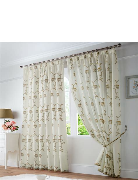 exeter lined voile curtains chums
