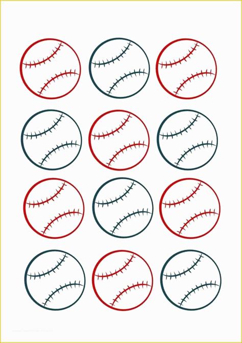 picture templates   printable baseball template update
