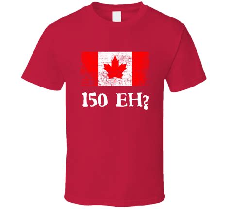vintage canada 150 eh funny canadian slang canada day party t shirt