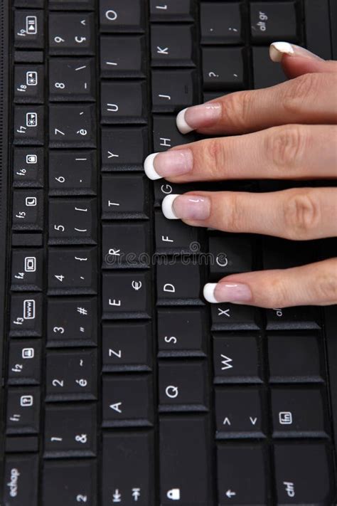 manicured hand stock image image  connection finger