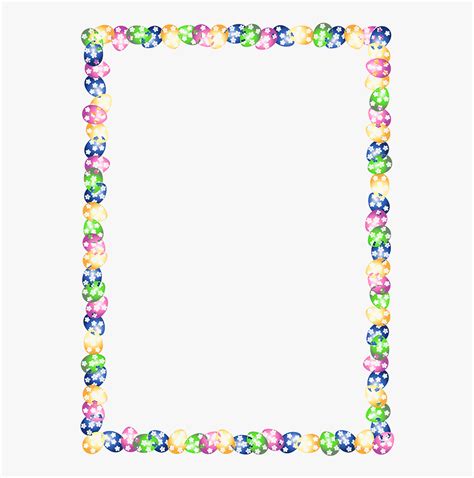 printable easter borders library  easter egg hunt picture