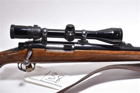 remington model  bdl  win cal bolt action rifle   bbl blued finish barrel sights