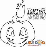 Zombies Vs Peashooter Kidocoloringpages sketch template