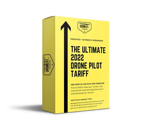 drone pilot tariff principles spreadsheet