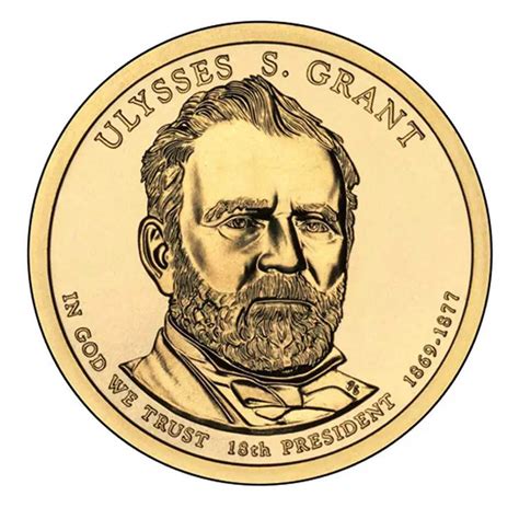 ulysses  grant dollar coin buy presidential coins