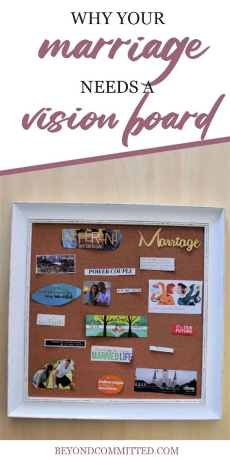 Why Your Marriage Needs A Marriage Vision Board Beyond Committed In