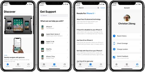 apple revamps support app adds  discover section topic search