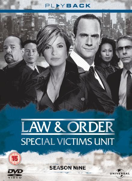 law and order special victims unit series 9 complete dvd
