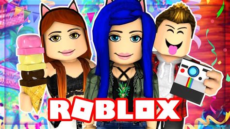 roblox family   family vacation  universal studios roblox roleplay youtube