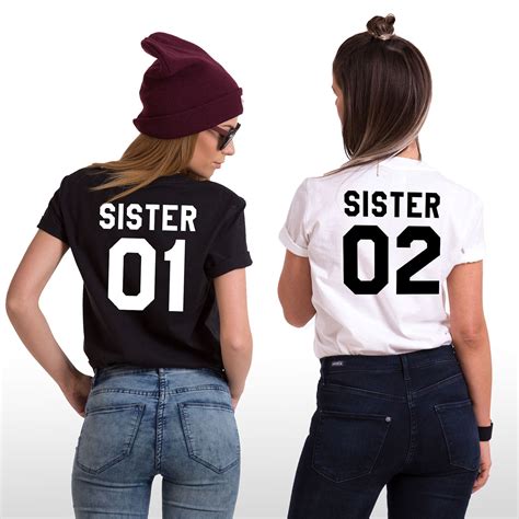 sisters shirts sister  sister  matching siblings  shirts family