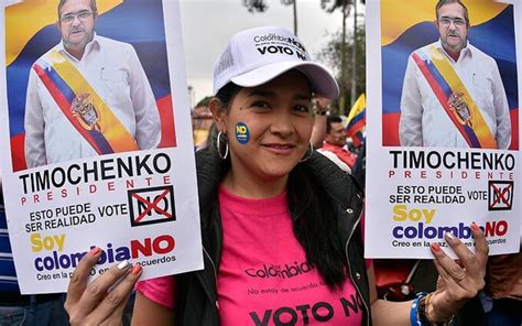 Colombian Voters Reject Peace Deal With Farc Guerrillas In Close Referendum