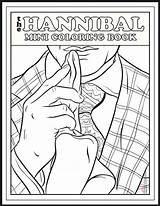 Hannibal Coloring Cannibal Tv Book Pages Enjoy Mini Favorite Friends Tonight Returns Fun His Colouring Grantland Serrano Shea sketch template