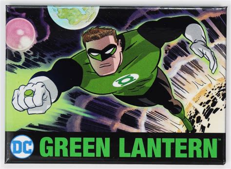 The Green Lantern Fridge Magnet Justice League Dc Comics