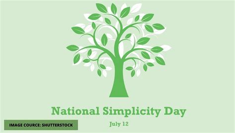 national simplicity day history meaning significance and celebration