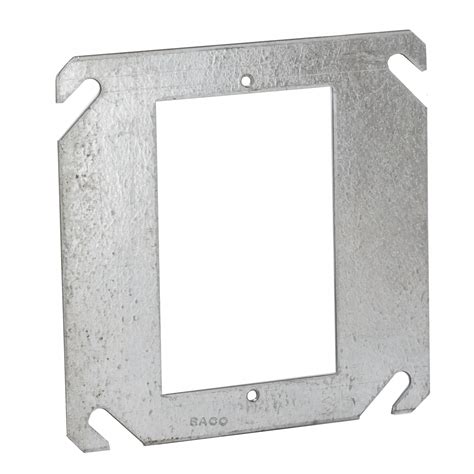 4 In Square Single Device Cover Flat 787 Raco