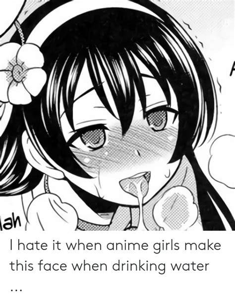 Anime Girl Face Meme