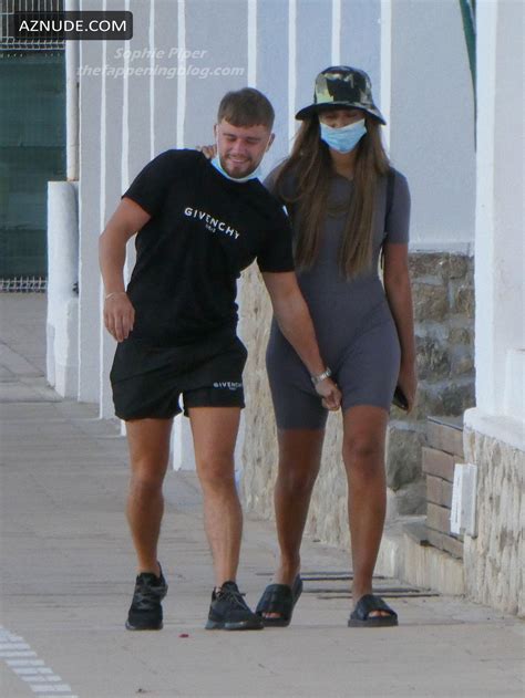 Sophie Piper Pictured Hand In Hand With Mystery Man While In Ibiza Aznude