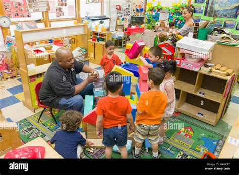 preschool classroom  res stock photography  images alamy