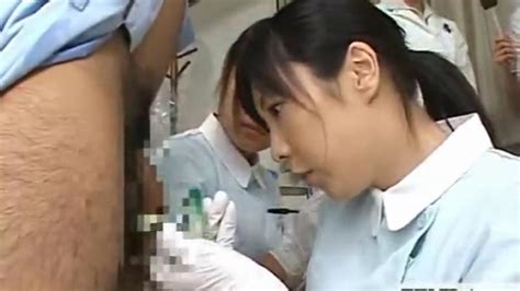 bizarre japan doctor handjob penis measuring research porn