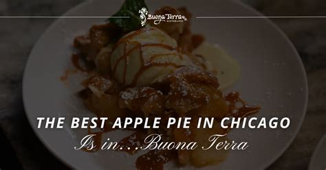 The Best Apple Pie In Chicago Is In Buona Terra Buona Terra
