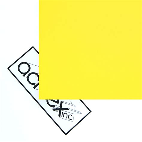acriglas bright yellow acrylic sheet acrilex