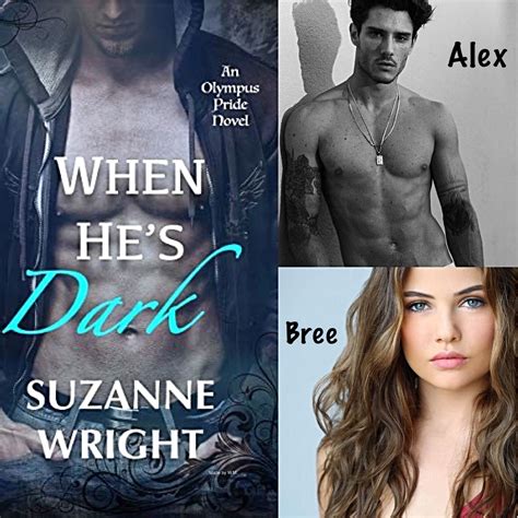 Alex And Bree When He’s Dark By Suzanne Wright Book Worms Diy Book