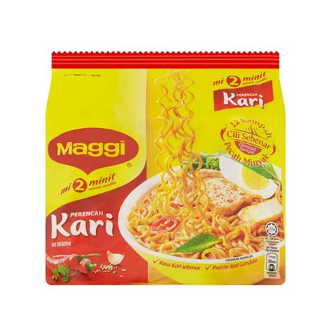 maggi curry flavor noodles mi kari    neomart sabah