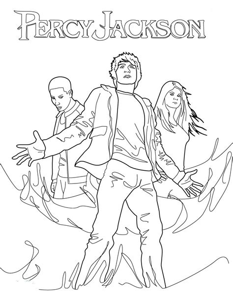 percy jackson coloring pages   educative printable