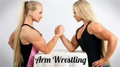 Arm Wrestling Muscle Woman Strong Girl S Sport Sexy Woman S
