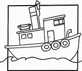 Barche Coloriage Bateaux Tugboat Disegno Colorare Brodovi Crtež Barcos Sheets Malvorlagen Ausmalbilder Malbuch Dvadeset šest Trenes Aviones Worksheets Gifgratis Printanje sketch template