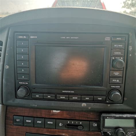 radio cd nawigacja  jeep grand cherokee wk   oficjalne archiwum allegro